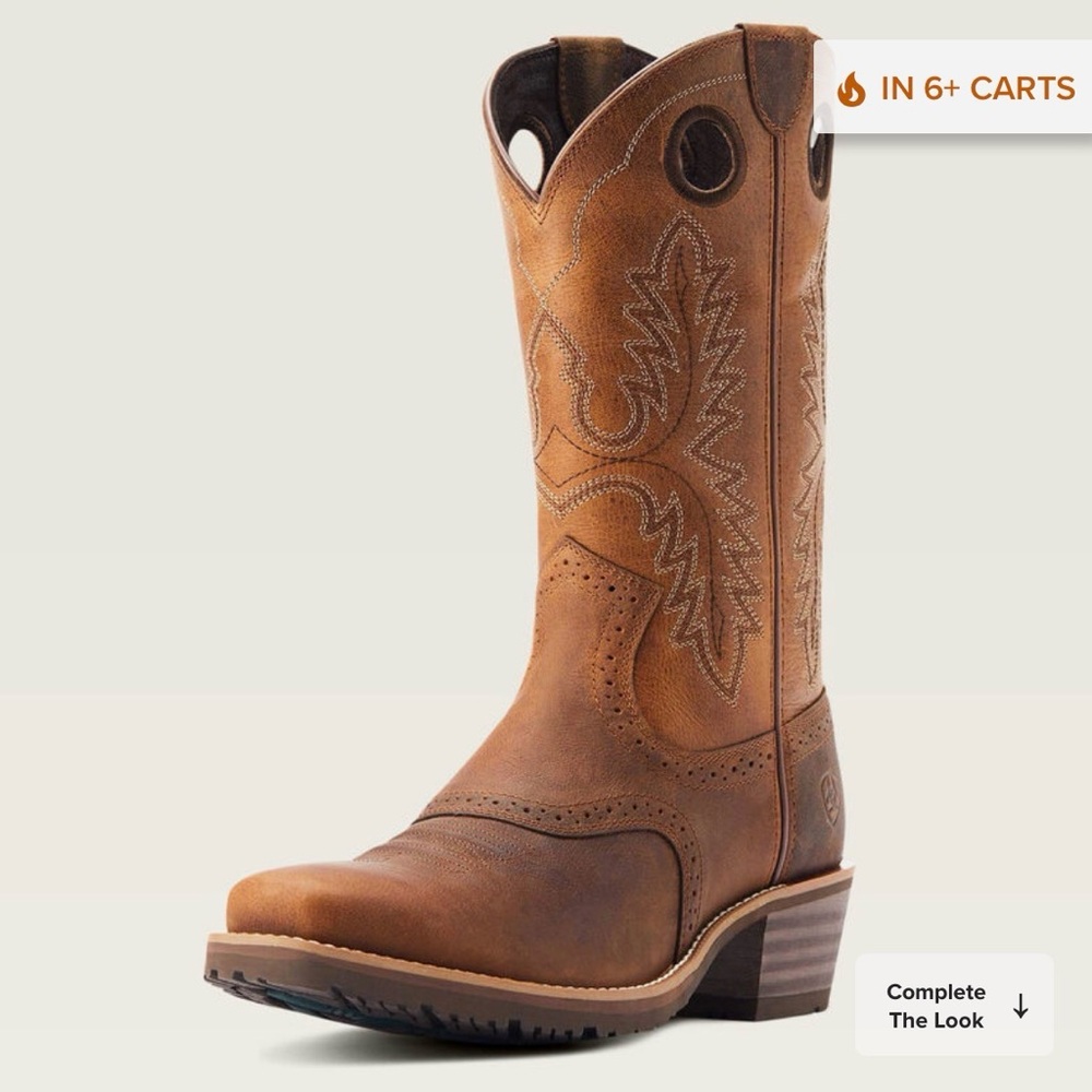 Ariat Hybrid Roughstock Square Toe Cowboy Boot